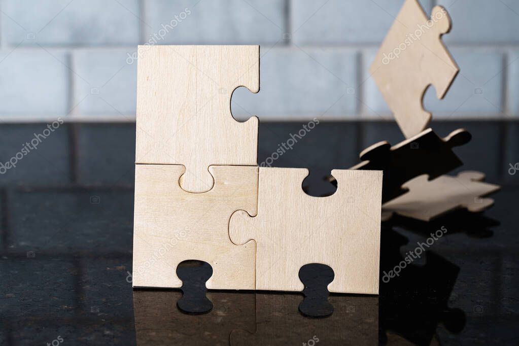Puzzelstuk dat perfect past